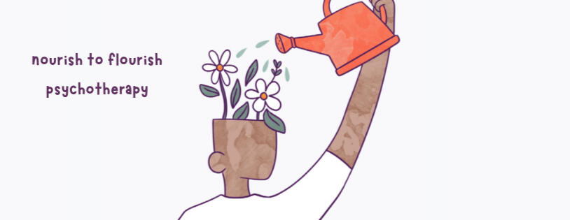 nourish logo branding